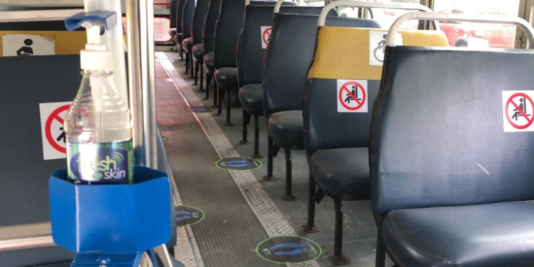 Denuncias son presentadas reportando buses extraurbanos sin medidas de bioseguridad