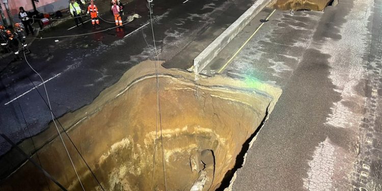 Derrumbes, socavones y una persona fallecida destaca reporte de daños provocados por las lluvias