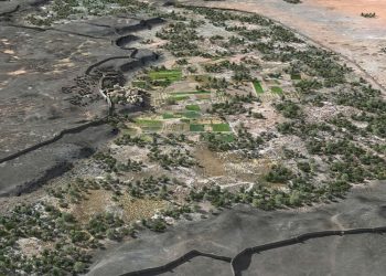 Descubren una fortificación gigante de 4.000 años de antigüedad en un oasis del desierto de Arabia