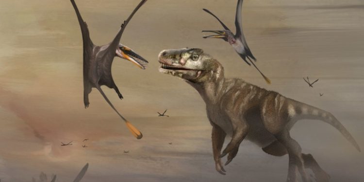 Descubren una nueva especie de pterosaurio jurásico de hace 170 millones de años