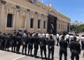 Despliegue de Fuerzas de Seguridad: Más de 2 mil policías resguardan el Congreso tras disturbios