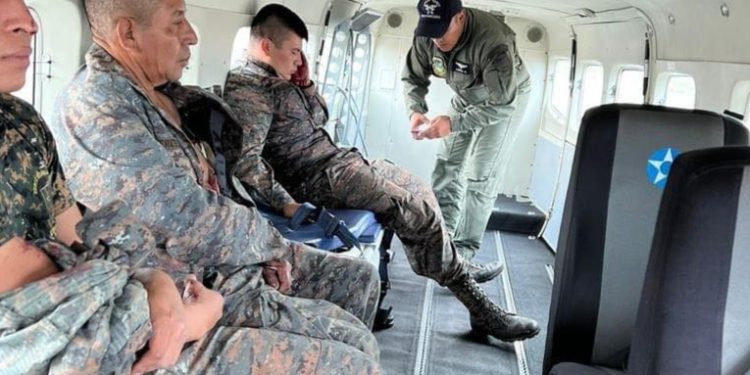 Destacamento militar es atacado por sujetos fuertemente armados