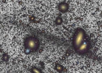 Detectan una corriente de estrellas entre galaxias 10 veces más larga que la Vía Láctea