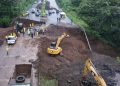 Determinan reemplazo de 15 metros de tubería en socavón de la autopista Palín-Escuintla