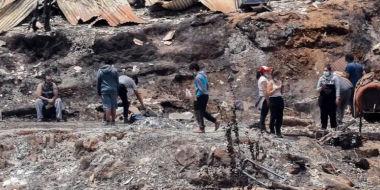 Devastadores incendios dejan 112 fallecidos en Chile