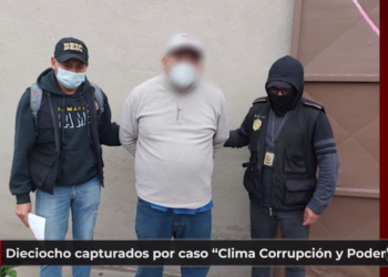 Dieciocho capturados por caso Clima, Corrupción y poder