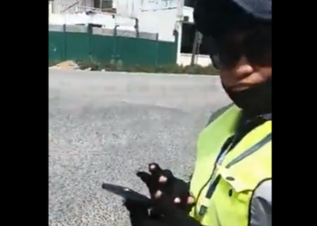 Discusión entre conductor y una agente PMT genera polémica por agresión