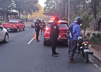 Durante diciembre la PNC ha consignado a 462 automovilistas por conducir en estado de ebriedad
