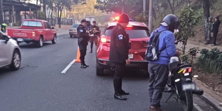 Durante diciembre la PNC ha consignado a 462 automovilistas por conducir en estado de ebriedad