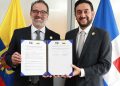Ecuador y República Dominicana firman memorando para iniciar negociaciones de un acuerdo comercial