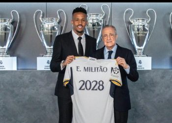 Eder Militao renovó con el Real Madrid hasta el 2028