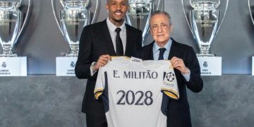 Eder Militao renovó con el Real Madrid hasta el 2028