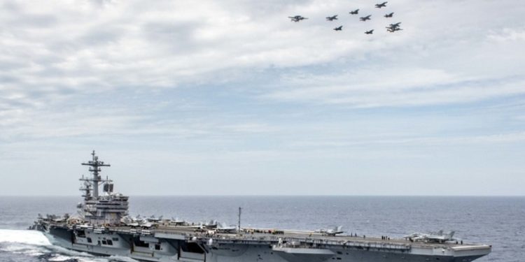 EE.UU. derriba 12 drones y varios misiles lanzados por los hutíes en el mar Rojo