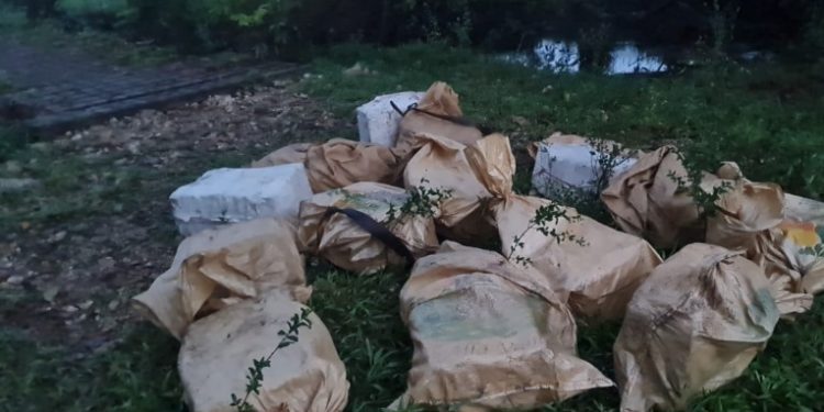 Ejército informa la detección de posibles narcóticos en Livingston, Izabal