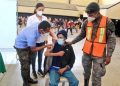 Ejército supera meta de vacunación