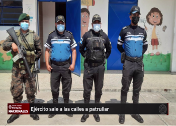 Ejército vuelve a patrullar las calles de la capital