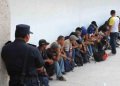 EJERCITO Y POLICIA NACIONAL CIVIL CONTINUAN CON LA DETENCION DE MIGRANTES