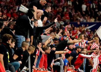 El Atlético recurre la 'sanción desproporcionada' de cierre parcial de la grada del Metropolitano