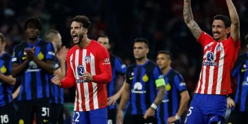 El Atlético se clasifica para los cuartos de Champions tras eliminar al Inter en los penaltis
