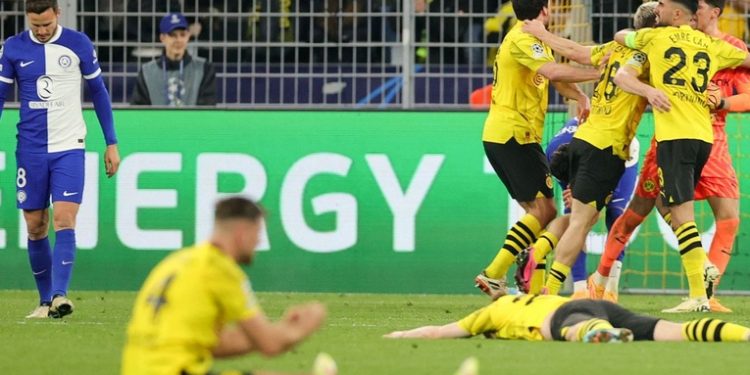 El Atlético se estrella en la Champions ante el muro amarillo del Borussia Dortmund en un partido loco