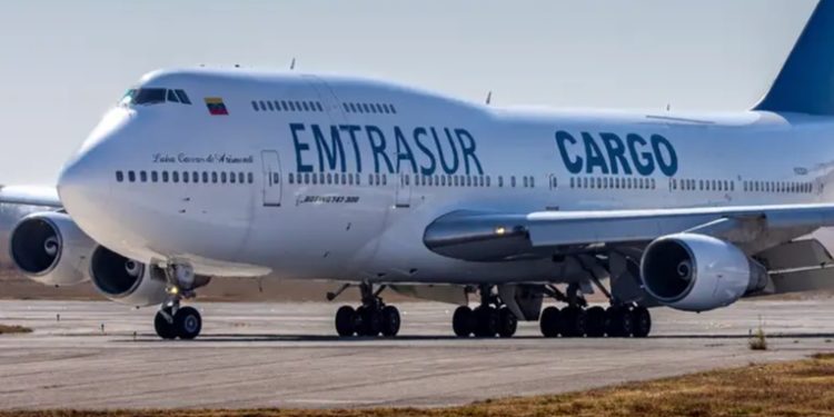 El avión venezonalo-iraní dejó Buenos Aires rumbo a EE. UU.