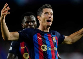 El Barí§a vuelve a brillar en la Champions con triplete de Lewandowski