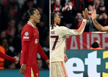 El Bayern noquea al Leverkusen y el Liverpool toma ventaja ante el PSG