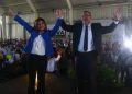 El binomio presidencial del Movimiento Semilla realizó su última gira departamental
