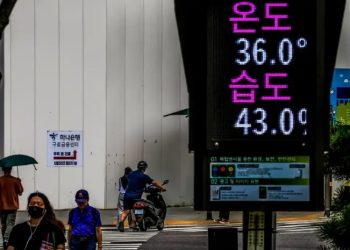 El calor no da tregua en Corea del Sur