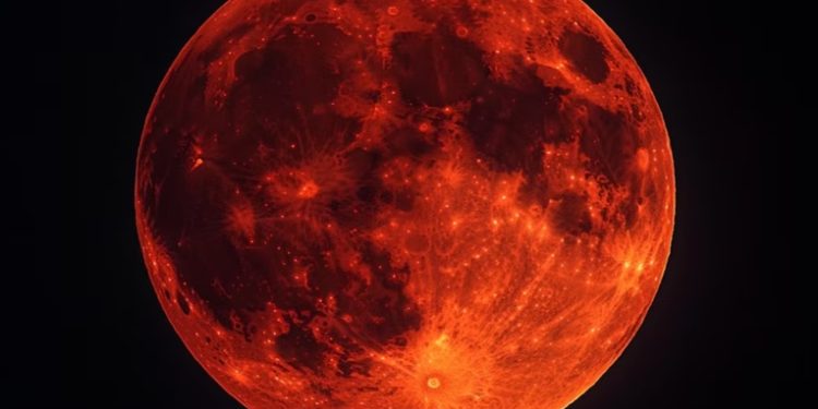El cielo se iluminará con un eclipse lunar total esta noche