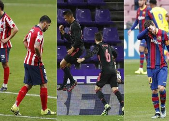 El desempeño del Madrid frente a un Atlético y un Barí§a que tropiezan