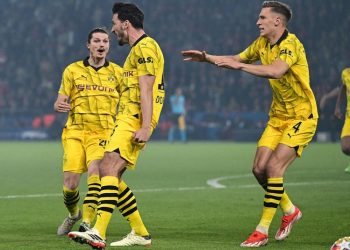El Dortmund volverá a una final 11 años después (0-1), en un partido con tres palos más para los franceses