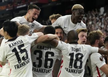 El Eintracht Frankfurt se impone al Glasgow Rangers y gana la Liga Europa