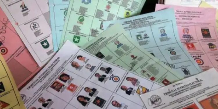 El envió de boletas electorales a centros de votación iniciara el próximo fin de semana