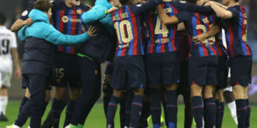 El F.C. Barcelona derrota al Real Madrid y se lleva la Supercopa, el primer tí­tulo del año