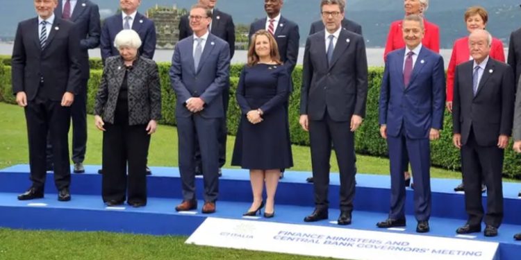 El G7 busca financiar a Ucrania con activos rusos congelados