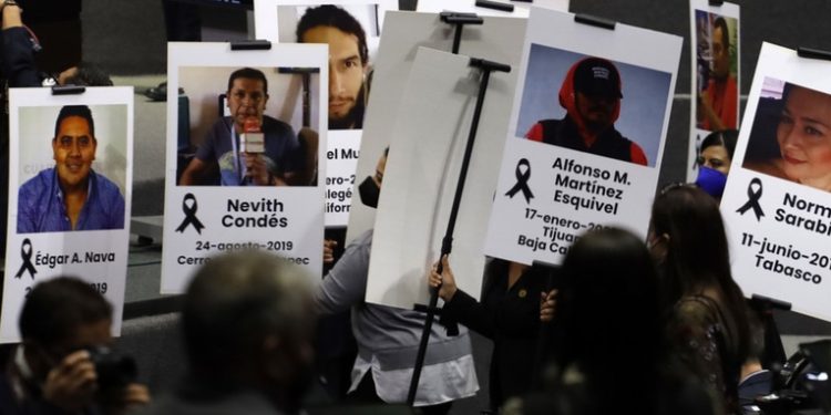 El Gobierno de México anuncia que hay 21 detenidos por seis asesinatos de periodistas en el 2022