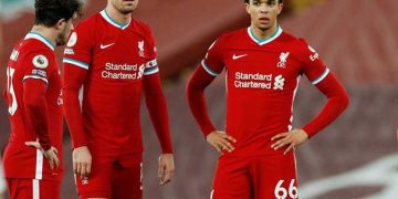 El Liverpool ve peligrar su eliminatoria ante el Leipzig alemán de octavos de la Champions