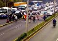 El Ministerio de Gobernación inicia desalojo de bloqueos en carreteras