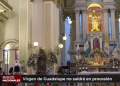El ministerio de Salud no autorizó la salida de la procesión de la Virgen de Guadalupe