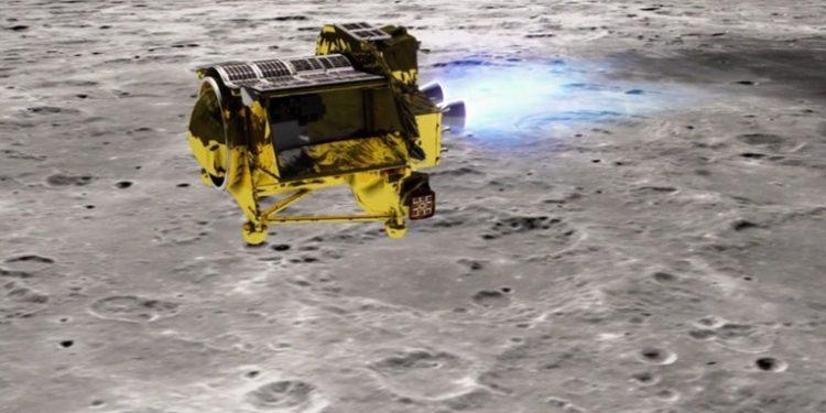 El módulo de aterrizaje lunar de Japón entra con éxito en la órbita del satélite natural de la Tierra