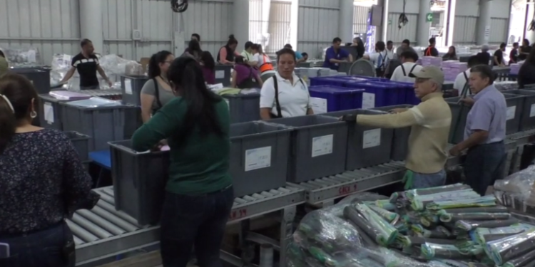 El nueve de agosto inicia el embalaje de cajas electorales para segunda vuelta