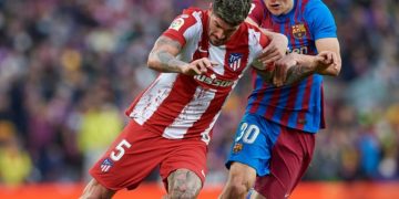 El partido estrella de la jornada 16 es el Atlético - Barcelona