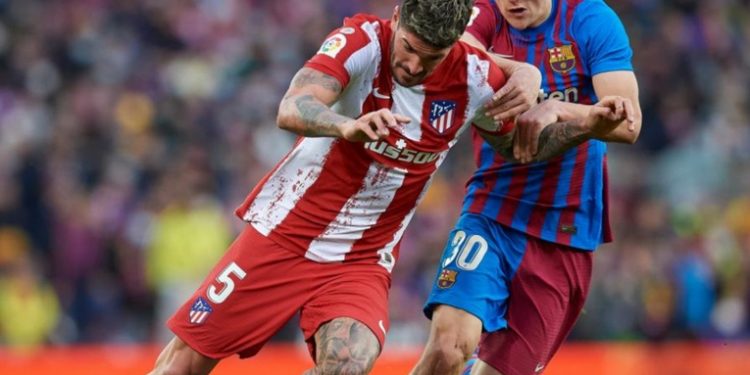 El partido estrella de la jornada 16 es el Atlético - Barcelona