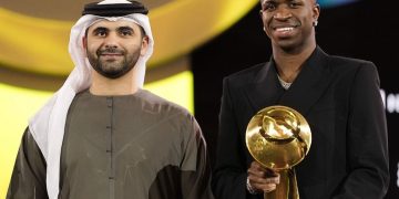El Real Madrid arrasa en los Globe Soccer Awards con Vinicius como el mejor jugador