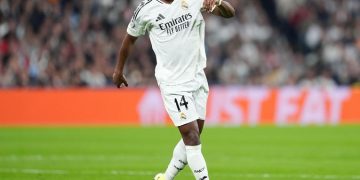 El Real Madrid hace pública la lesión de Aurélien Tchouameni: esquince de tobillo