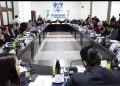 Elección de Magistrados del TSE destacada en reunión de jefes de bloque