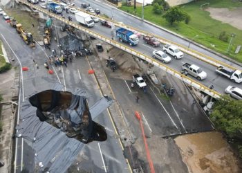 Empresas a la expectativa por el posible riesgo del hundimiento en el Kilómetro 15