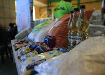 Entregan apoyo alimentario a familias en San Miguel Petapa