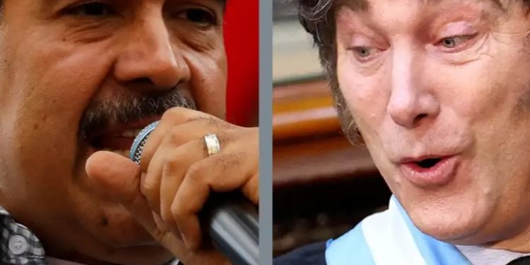 Escalada entre Milei y Maduro, un teatro político